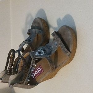 Pop Hippie Belly Dancer Wedges